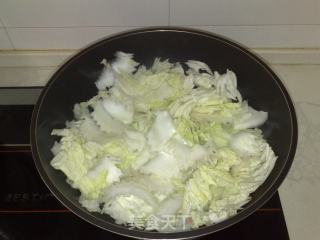 海螺炒白菜的做法步骤：5