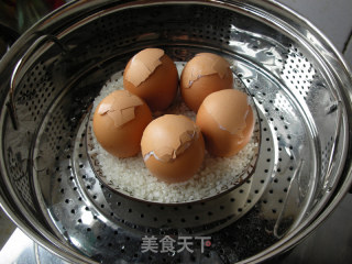 无黄鸡蛋（花菇瑶柱蛋）的做法步骤：15