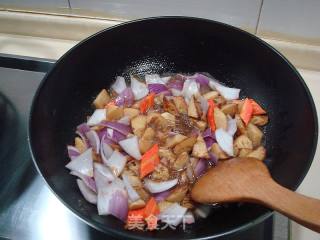 干锅海味烧笋的做法步骤：10