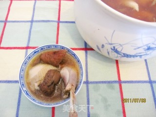 【闽菜】红菇土鸡汤的做法步骤：7