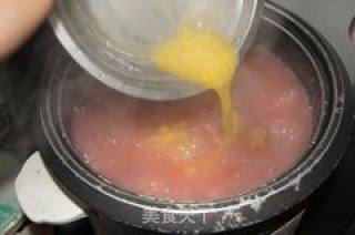 月子餐--糯米鸡蛋海鲜粥的做法步骤：11