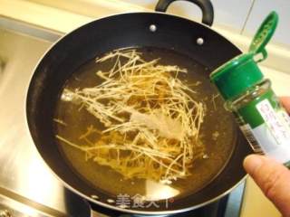 冬季暖身营养汤羹佳品“干贝银丝豆腐羹”的做法步骤：15