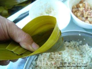 干贝鸡肉粽的做法步骤：4