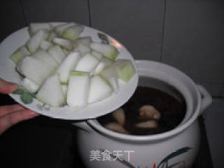 夏季养生调理香粥——荷香冬瓜煲鸭粥的做法步骤：15