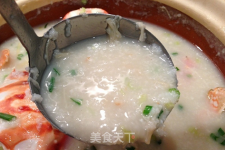 砂锅海鲜粥的做法步骤：8