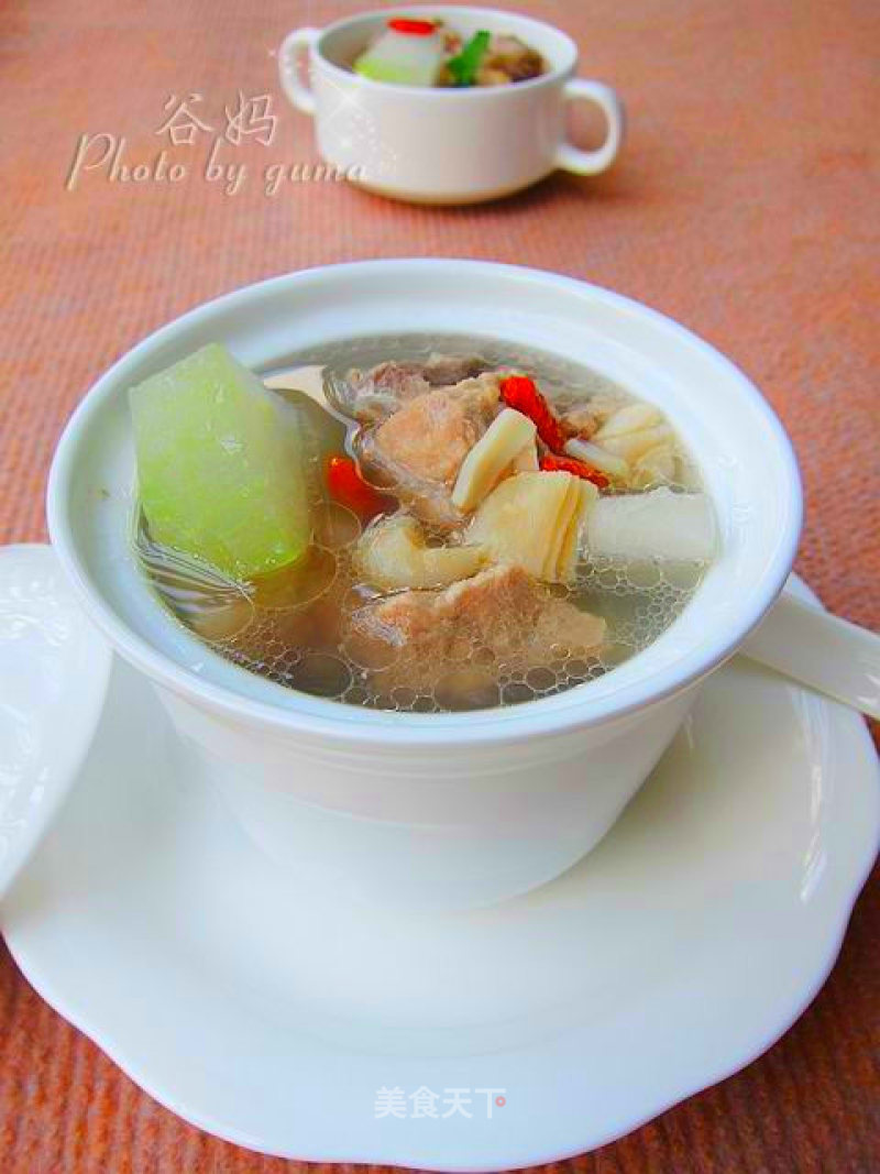 冬瓜干贝排骨汤的做法