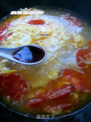 西红柿银鱼鸡蛋汤的做法步骤：11