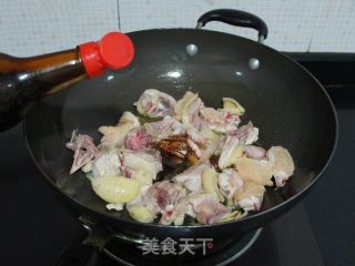 【干贝粉条炖土鸡】的做法步骤：9