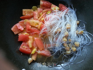 美味营养丰富的番茄干贝紫菜鸡蛋汤的做法步骤：6