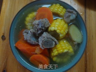 夏日滋补汤——清甜美味的排骨玉米萝卜汤的做法步骤：7