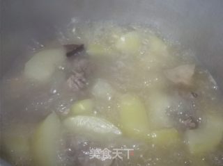 冬季靓汤 木瓜瑶柱煲老鸭的做法步骤：6