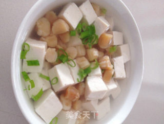 干贝豆腐汤的做法步骤：5