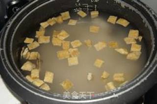 豆腐海鲜粥的做法步骤：4