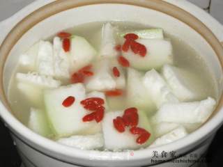 干贝冬瓜薏仁汤的做法步骤：3