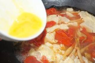 清淡美味--加料版的番茄蛋汤的做法步骤：7