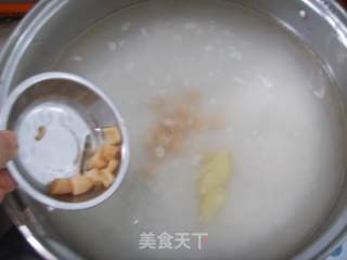 干贝水鸭粥的做法步骤：4