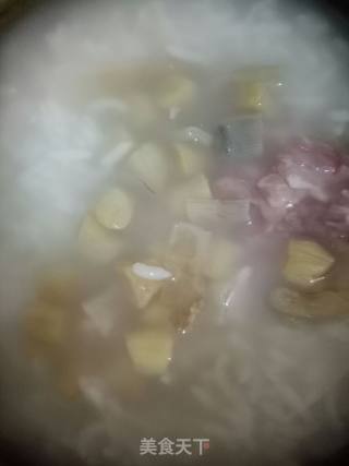 干贝猪肉青菜粥的做法步骤：3