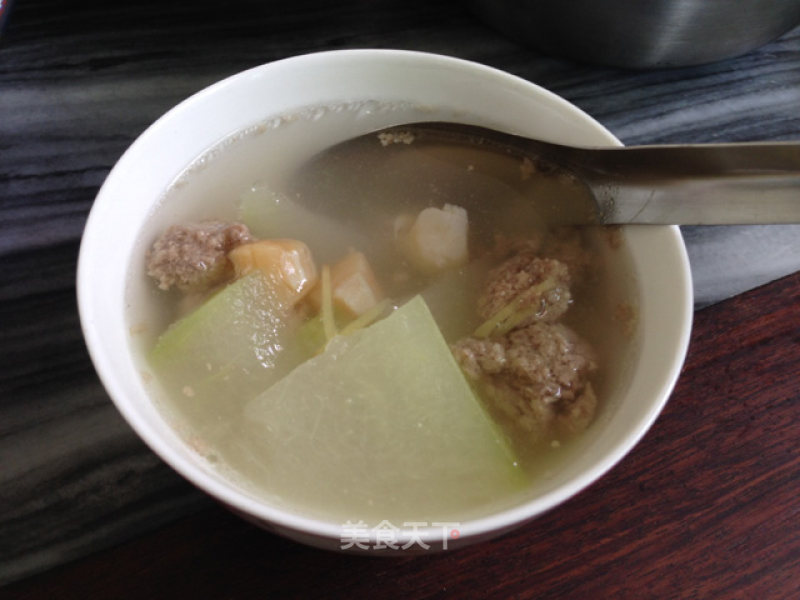解暑汤---干贝肉碎冬瓜汤的做法