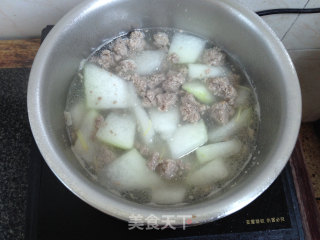 解暑汤---干贝肉碎冬瓜汤的做法步骤：7