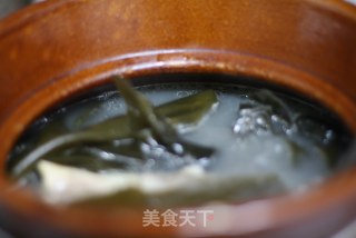 海带筒骨汤的做法步骤：7