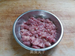 青菜瘦肉粥的做法步骤：3