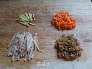 青菜瘦肉粥的做法步骤：4