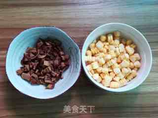蟹柳瑶柱香菇玉米羹的做法步骤：5