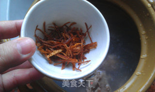 菰米瑶柱虾干粥的做法步骤：6