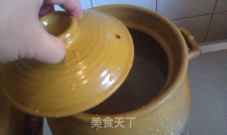 菰米瑶柱虾干粥的做法步骤：7