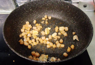 江瑶柱虾米上汤菠菜的做法步骤：7