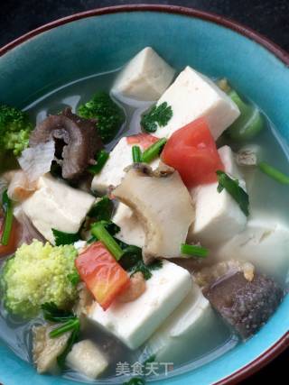 改良版西施豆腐汤的做法步骤：25