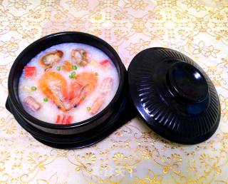 【私房海鲜砂锅粥】---一品美粥满满都是爱的做法步骤：12