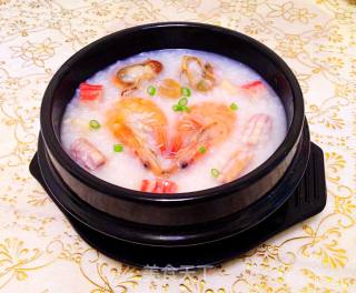 【私房海鲜砂锅粥】---一品美粥满满都是爱的做法步骤：13