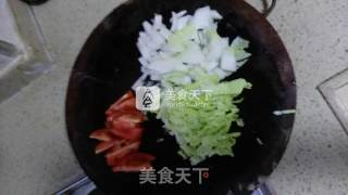 白菜西红柿瑶柱粥的做法步骤：5