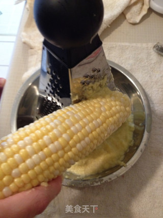 鲜味玉米冬瓜羹的做法步骤：2