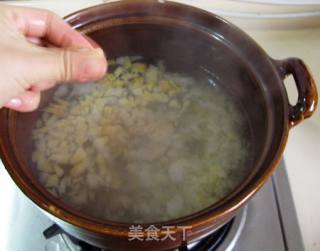 冬日暖粥 --- 银耳瑶柱鸡蓉粥的做法步骤：8