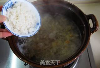 冬日暖粥 --- 银耳瑶柱鸡蓉粥的做法步骤：9