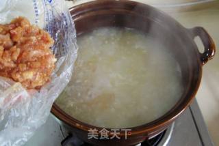 冬日暖粥 --- 银耳瑶柱鸡蓉粥的做法步骤：10