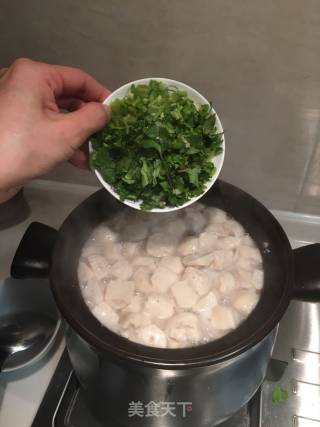 海鲜砂锅粥的做法步骤：9