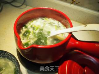 鲜香弹牙的海参菠菜汤的做法步骤：7