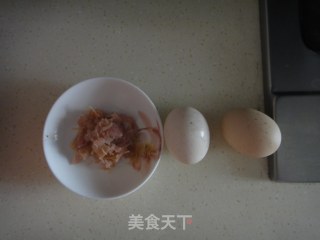 瑶柱猪肉蒸水蛋的做法步骤：1