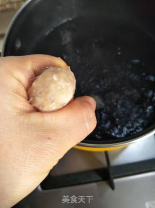 冬瓜虾丸海带汤的做法步骤：3