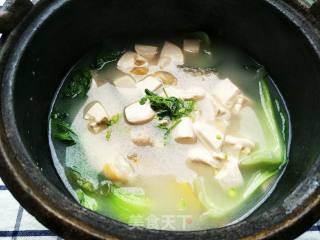鱼鳍豆腐汤的做法步骤：10