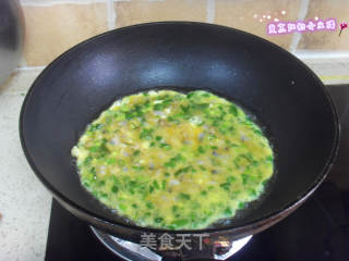 蚬子肉炒鸡蛋的做法步骤：3