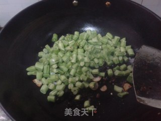 豉酱菜豆的做法步骤：3