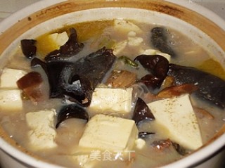 河蚌豆腐汤的做法步骤：9