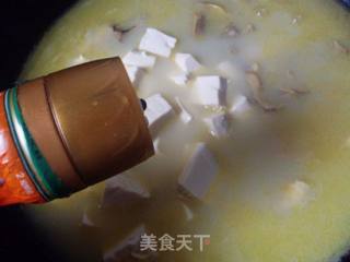 笋尖河蚌煲豆腐的做法步骤：9