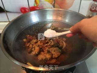 河蚌烧酱肉的做法步骤：13