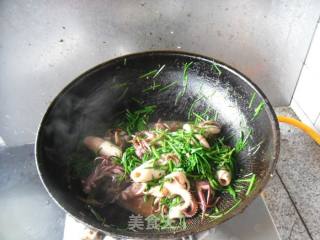 【东北】海兔炒韭菜的做法步骤：13