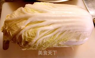 白菜豆腐炖笔管鱼的做法步骤：1